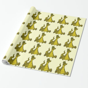 Doof Drache Geschenkpapier