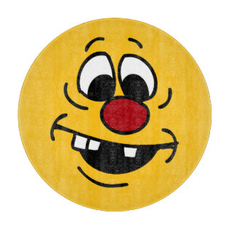 Doof Gesicht Grumpey Schneidebrett