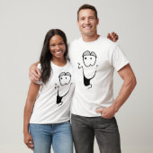 Doof Gesicht T-Shirt (Unisex)