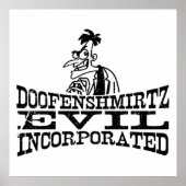 Doofenshmirtz Poster (Vorne)