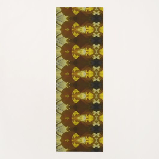 Doofodil Ikat 11 Yogamatte (Vorderseite)