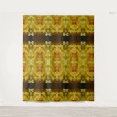 Doofodil Ikat 15 Wandteppich (Vorderseite)