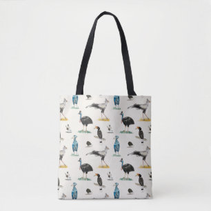 Doofy Birds Muster Tote Tasche