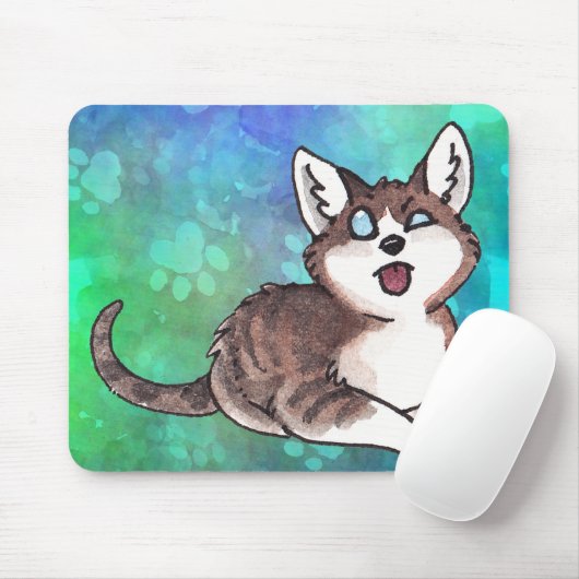 Doofy Katze Mousepad (Mit Mouse)