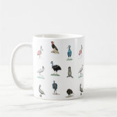 Doofy-Vogelmuster Kaffeetasse (Links)