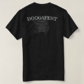 Doogafest Dark (M) T-Shirt (Design Rückseite)