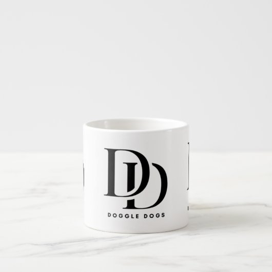 DOOGLE HUNDE ESPRESSOTASSE (Vorderseite)