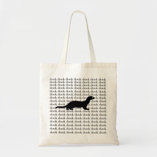 Dook dook dook Frettchentasche Tragetasche (Vorne)