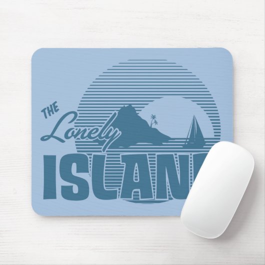 Dookie Insel - Blau Mousepad (Mit Mouse)