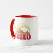 Dookie Insel - Farbe Tasse (Vorderseite Links)