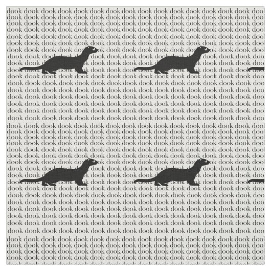 Dooking Frettchen Stoff (Muster)