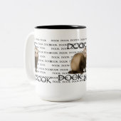 DOOKING FRETTCHEN ZWEIFARBIGE TASSE (Vorderseite Links)