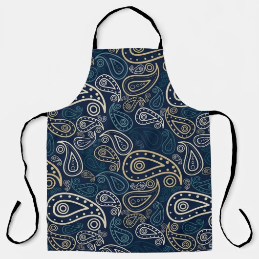 Doolde Paisley Schürze (Vorderseite)