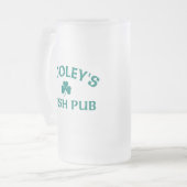 Dooley's Irish Pub Mattglas Bierglas (Vorderseite Links)