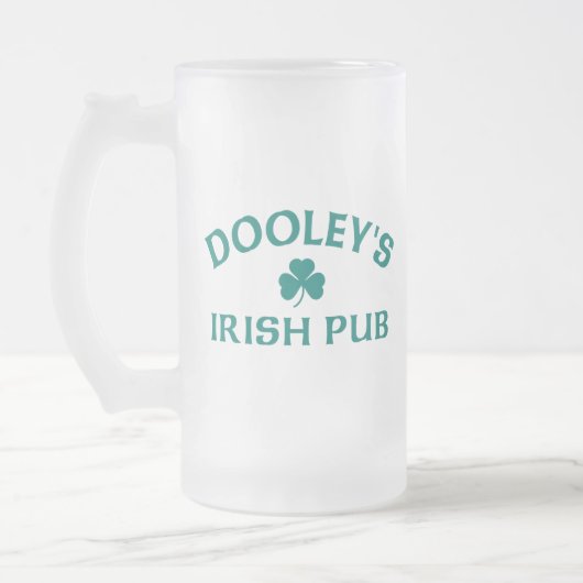 Dooley's Irish Pub Mattglas Bierglas (Links)