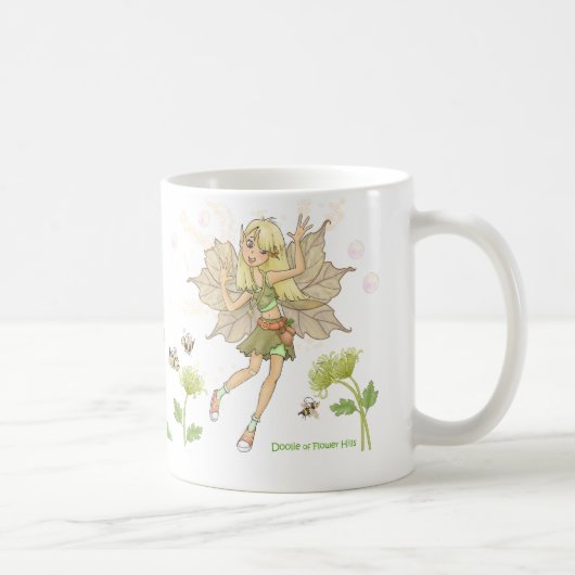 Doolie der Blumen-Hügel Kaffeetasse (Rechts)