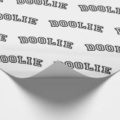 DOOLIE GESCHENKPAPIER (Ecke)