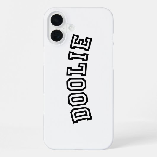 DOOLIE iPhone HÜLLE (Rückseite)