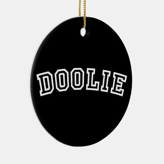DOOLIE KERAMIK ORNAMENT (Rechts)
