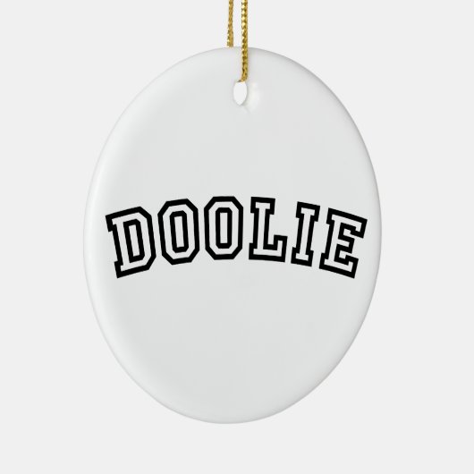 DOOLIE KERAMIK ORNAMENT (Rechts)