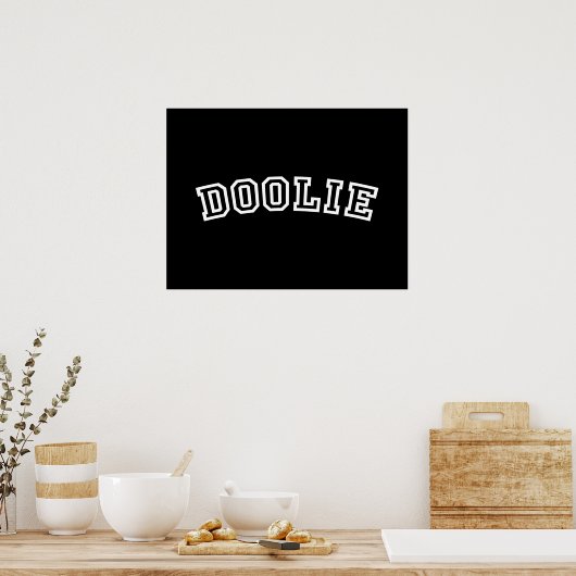 DOOLIE POSTER (Küche)
