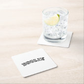 DOOLIE RECHTECKIGER PAPPUNTERSETZER (Vor Ort)