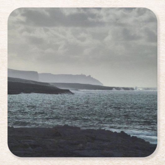 Doolin, das Burren, Irland Rechteckiger Pappuntersetzer (Vorderseite)