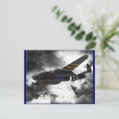 Doolittles Raiders B-25 Postkarte (Stehend Vorderseite)