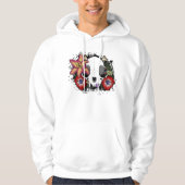 Doom and Bloom Cat Skull Hoodie (Vorderseite)