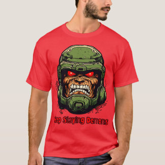 Doom Behielt Demons Typ T-Shirt