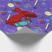 Doom City Kickflip 90er Gift Wrap Geschenkpapier (Ecke)