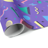Doom City Kickflip 90er Gift Wrap Geschenkpapier (Rolleneckpunkt)