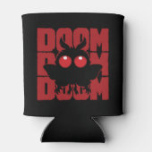 DOOM DOOM DOOM Kawaii Mothman Kryptid Dosenkühler (Rückseite)