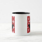 DOOM DOOM DOOM Kawaii Mothman Kryptid Tasse (Zentrum)