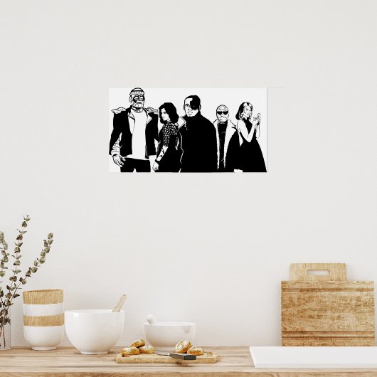 Doom Patrol cool Poster (Küche)