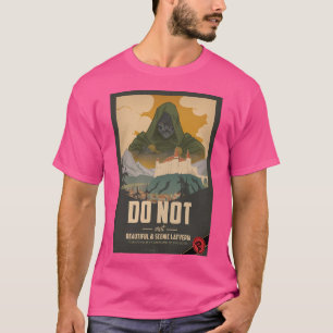 Doom Psa Travel Poster T-Shirt