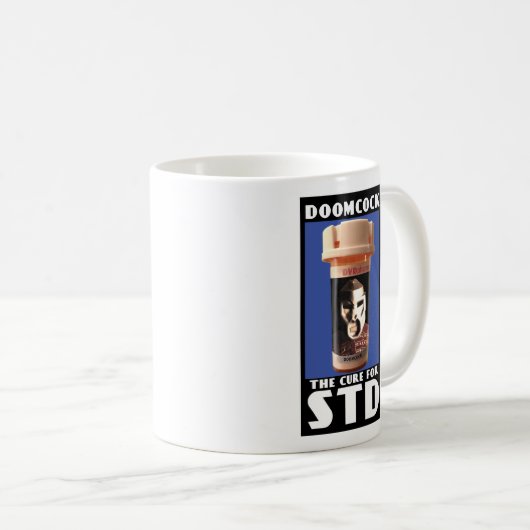 Doomcock kuriert kaffeetasse (VorderseiteRechts)