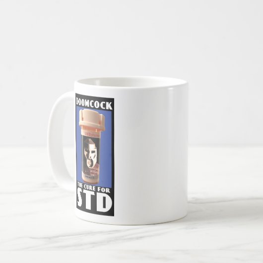 Doomcock kuriert kaffeetasse (Vorderseite Links)
