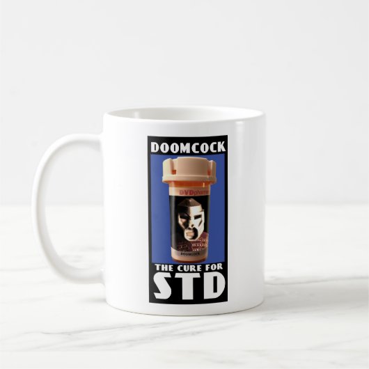 Doomcock kuriert kaffeetasse (Links)