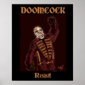 Doomcock Resist Poster (Vorne)