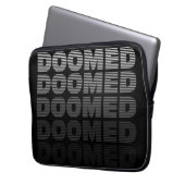 Doomed Throw Laptopschutzhülle (Vorderseite Links)