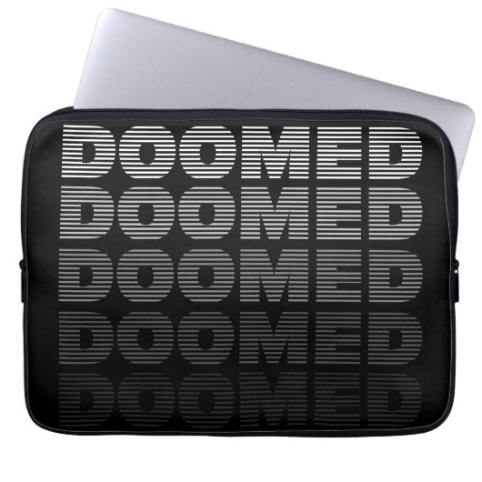 Doomed Throw Laptopschutzhülle (Vorderseite)