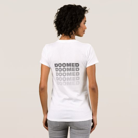 Doomed Throw-T - Shirt (Schwarz voll)