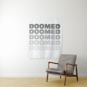 Doomed Throw Wandteppich (Beispiel)