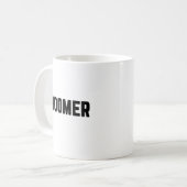Doomer Kaffeetasse (Vorderseite Links)