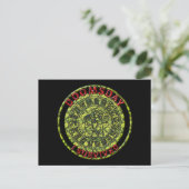 Doomsday - I survived Maya Prophecy Postkarte (Stehend Vorderseite)