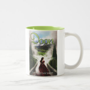 Doon: Behalten Sie Ruhe und kreuzen Sie die Brück Zweifarbige Tasse