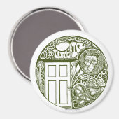 'Door 2 Heart' - Magnet (Vorderseite/Rückseite)