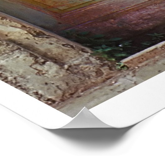 Door-Acciaroli, Italien Poster (Ecke)