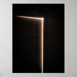 Door Ajar Light Poster